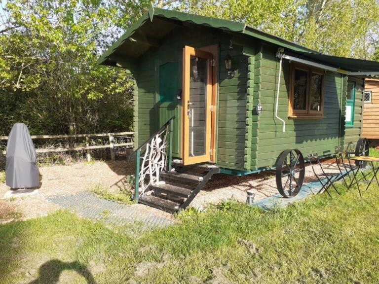Glamping Malvern Shepherd Hut Eksteriør bilde